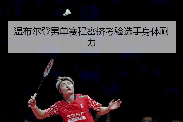 温布尔登男单赛程密挤考验选手身体耐力